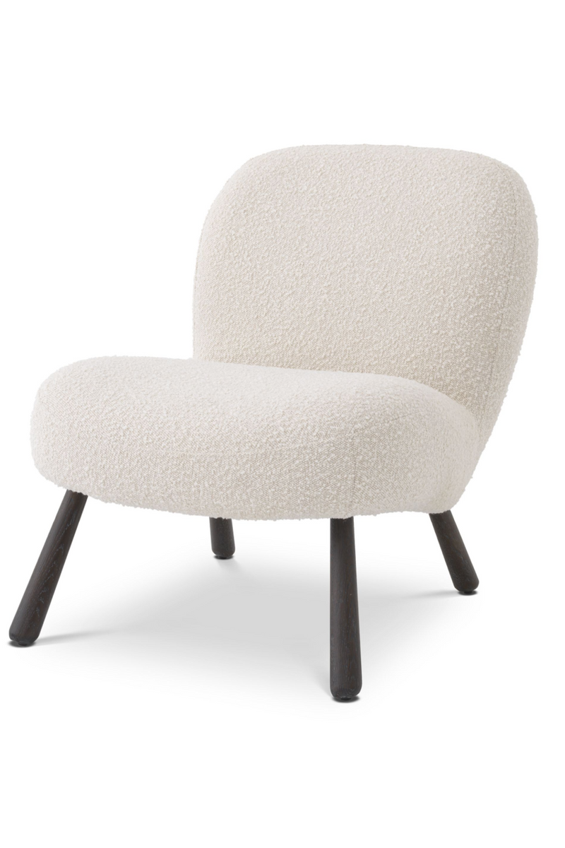 Bouclé Cream Accent Chair | Eichholtz Blush |