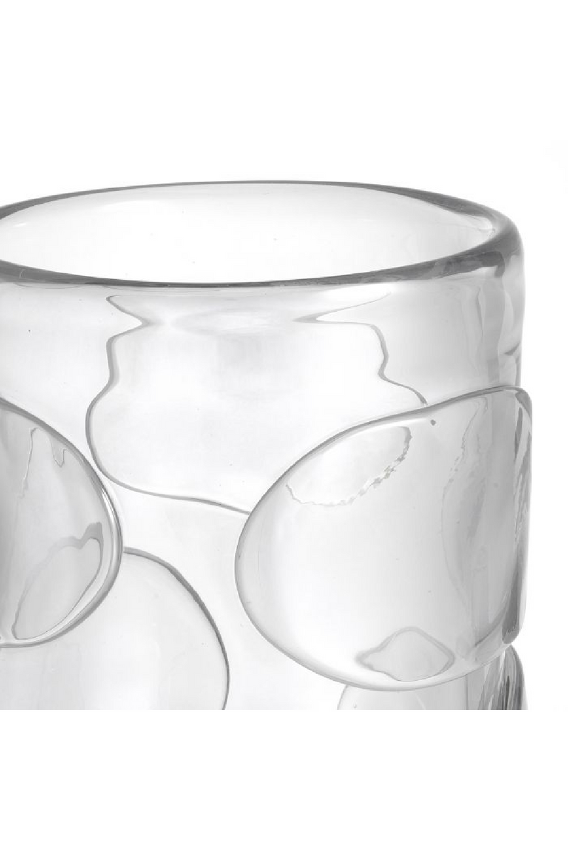 Vase en verre transparent -S- | Eichholtz Valerio | Meubleluxe.fr