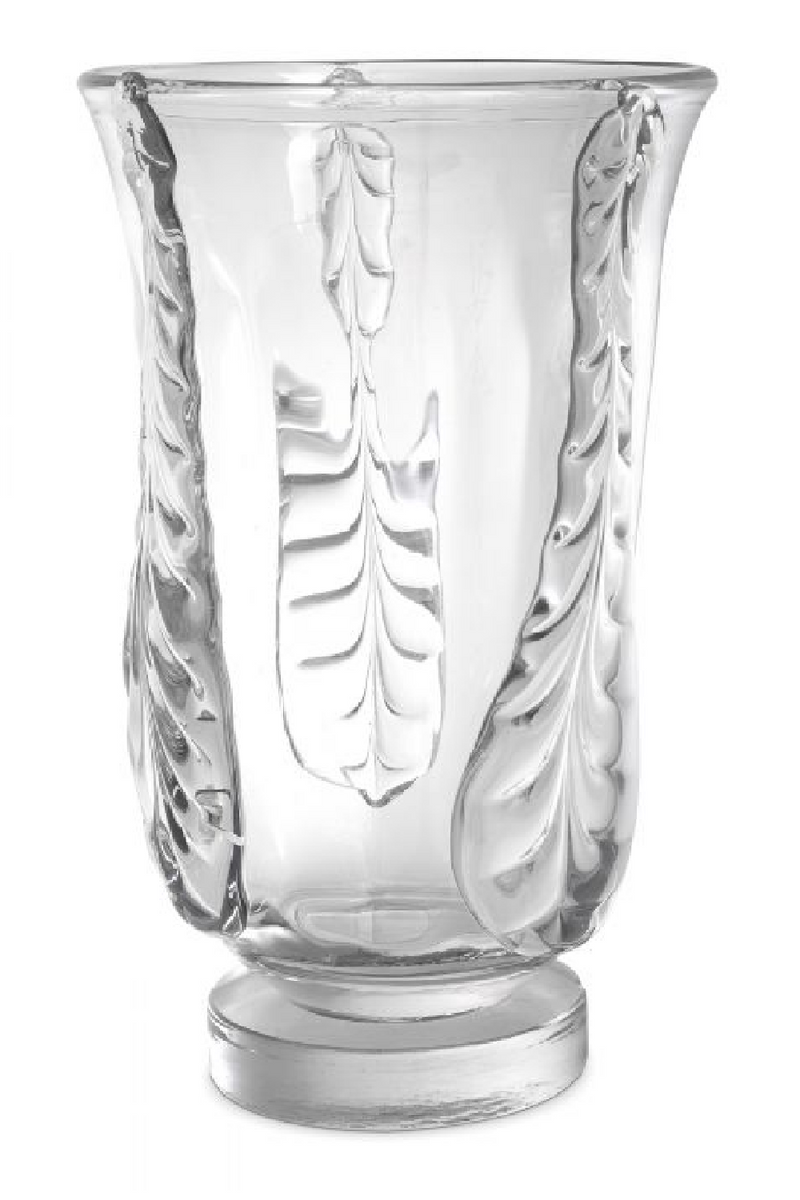 Vase en verre transparent -S- | Eichholtz Sergio | Meubleluxe.fr