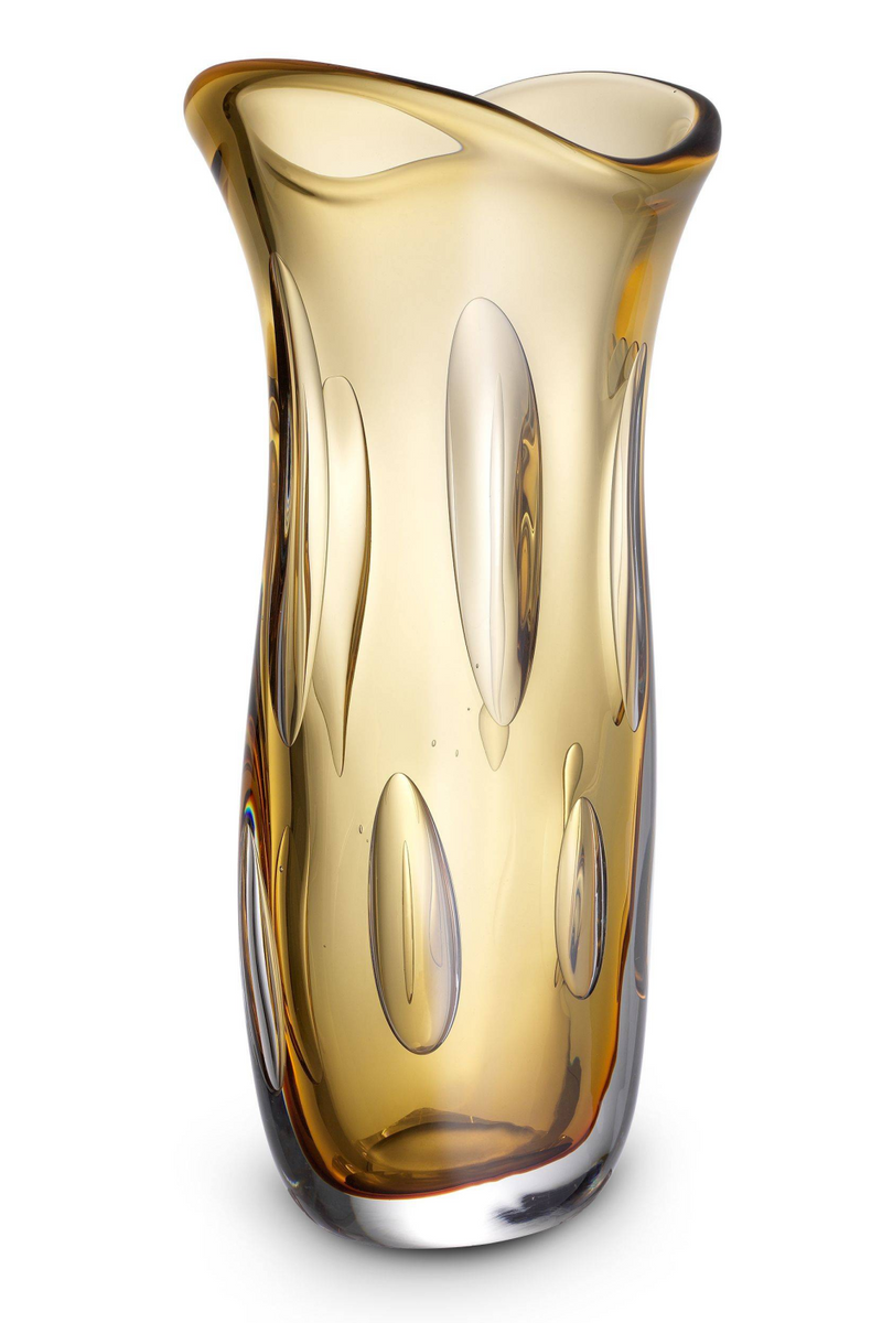 Vase en verre orange -L- | Eichholtz Matteo | Meubleluxe.fr
