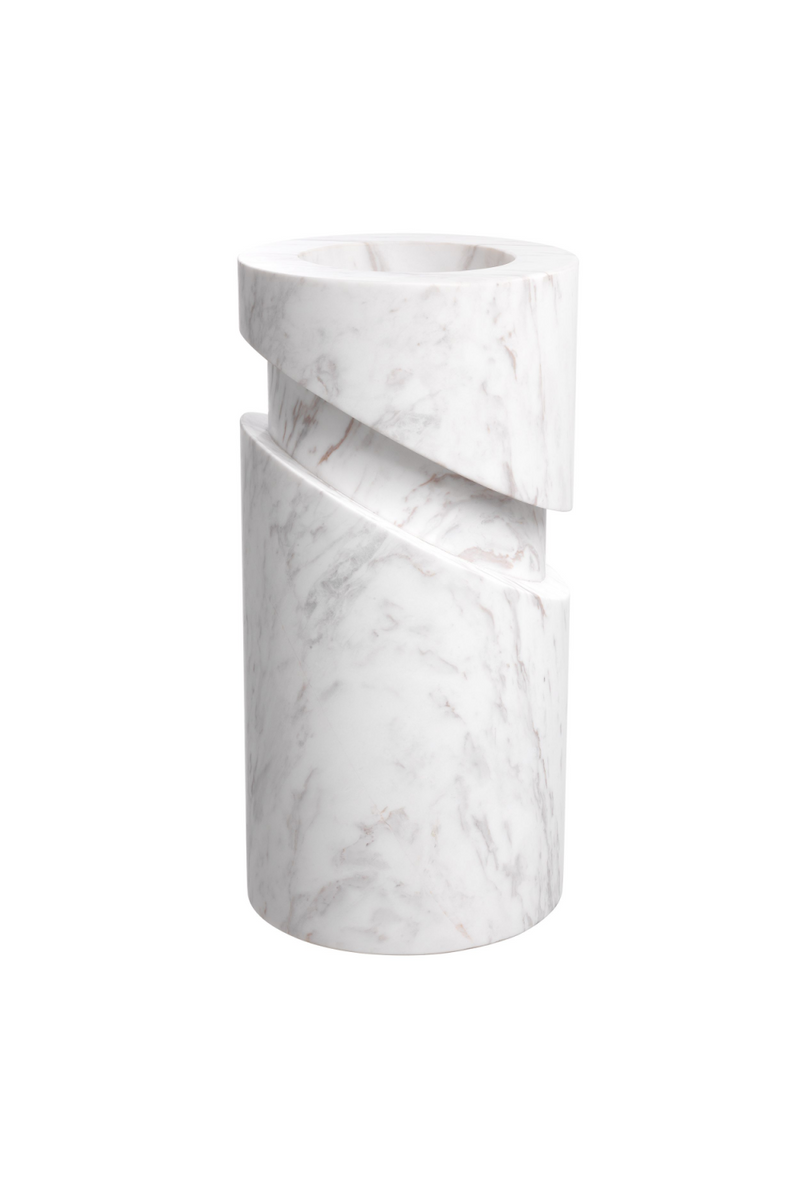 Objet de décoration en marbre blanc | Eichholtz Angelica | Meubleluxe.fr