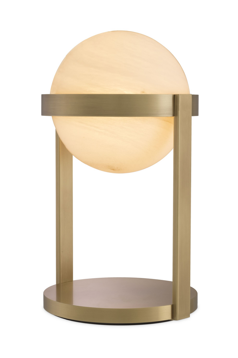 Lampe de table Globe en laiton antique | Eichholtz Hayward | Meubleluxe.fr