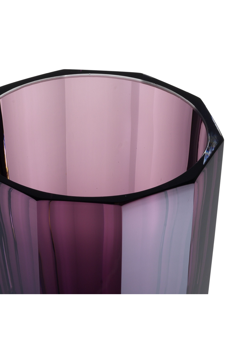 Vase en verre violet -L- | Eichholtz Chavez | Meubleluxe.fr