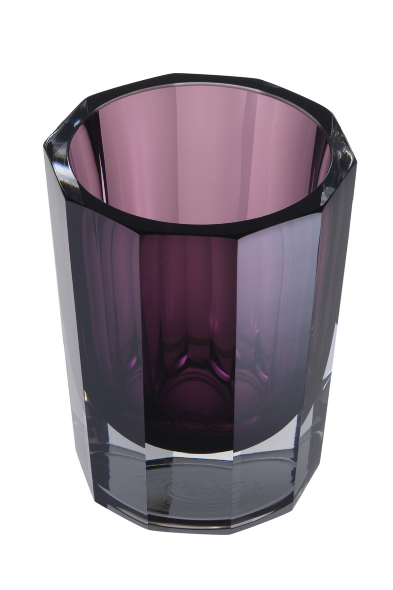 Vase en verre violet -S- | Eichholtz Chavez | Meubleluxe.fr