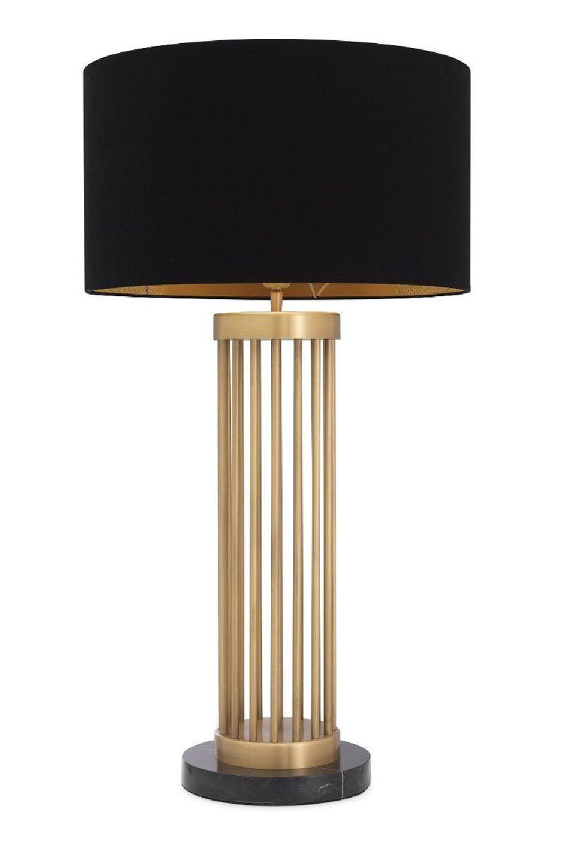 Lampe de table dorée et noire | Eichholtz Condo | Meubleluxe.fr