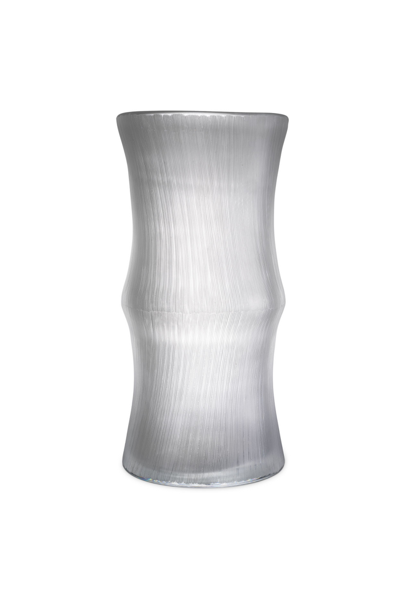 Vase en verre soufflé transparent | Eichholtz Thiara | Meubleluxe.fr