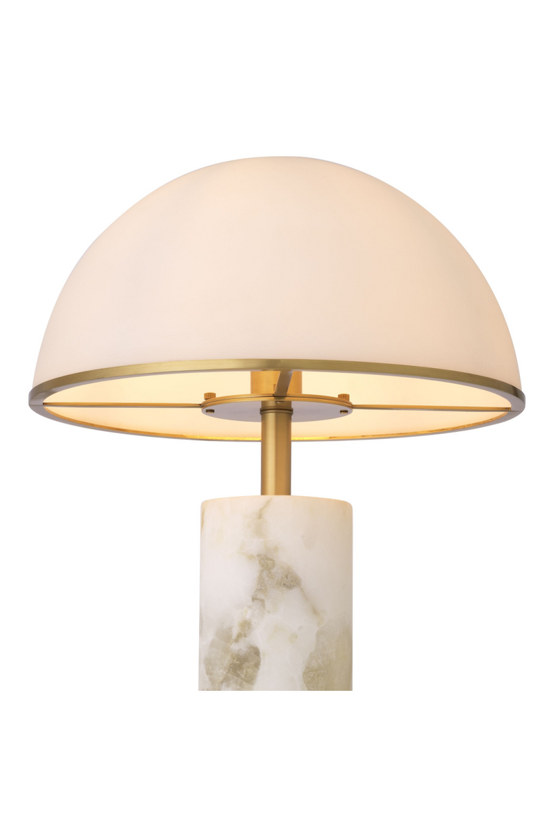 Lampe de table en albâtre | Eichholtz Vaneta | Meubleluxe.fr