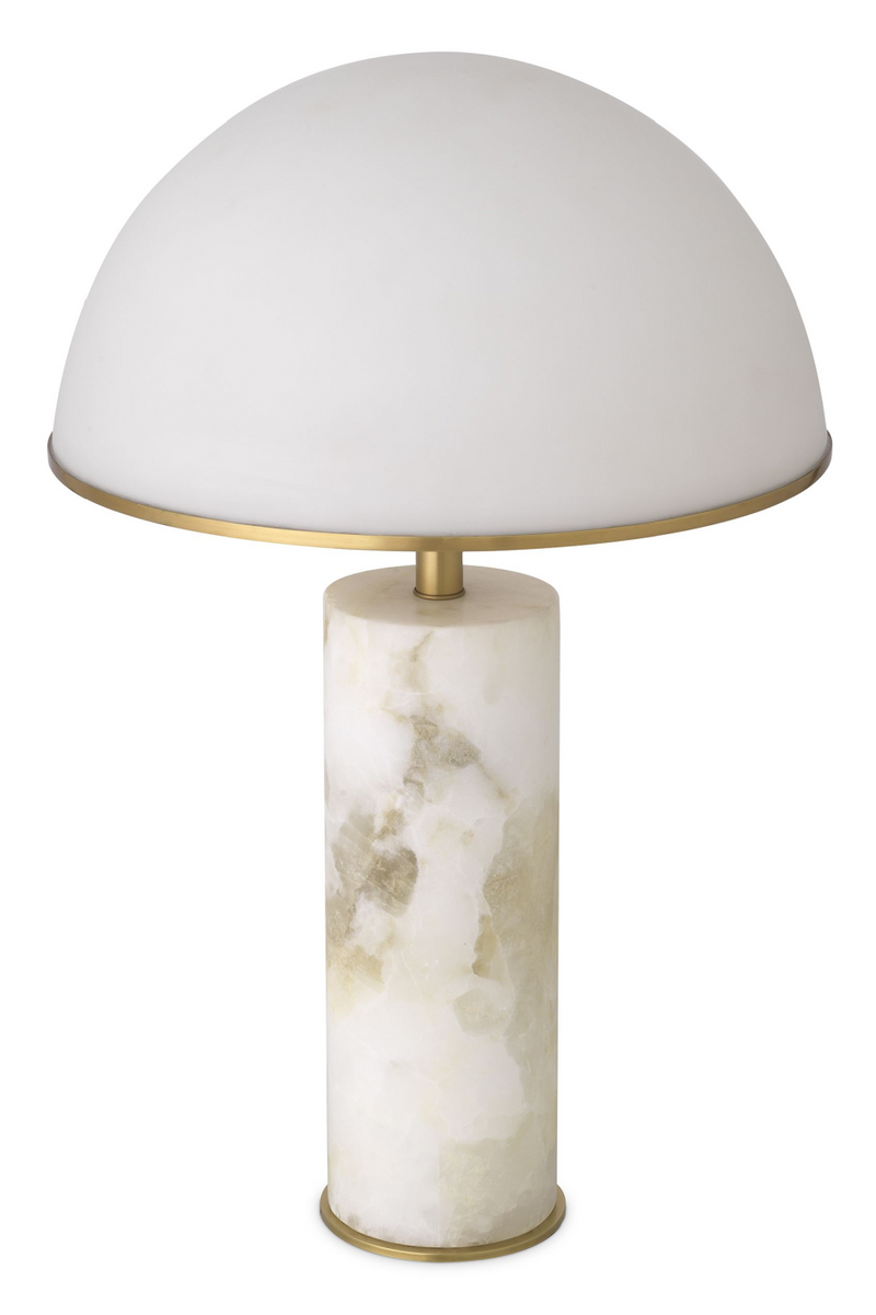 Lampe de table en albâtre | Eichholtz Vaneta | Meubleluxe.fr