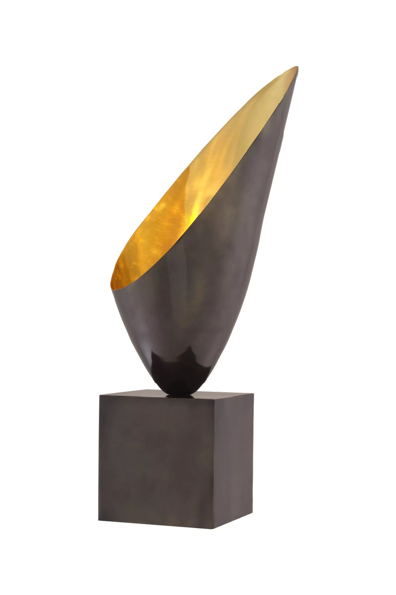 Lampe de table en bronze | Eichholtz Grotto | Meubleluxe.fr