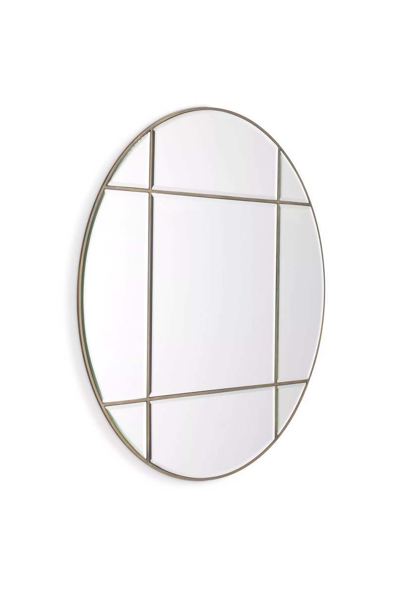 Miroir rond doré | Eichholtz Beaumont | Meubleluxe.fr
