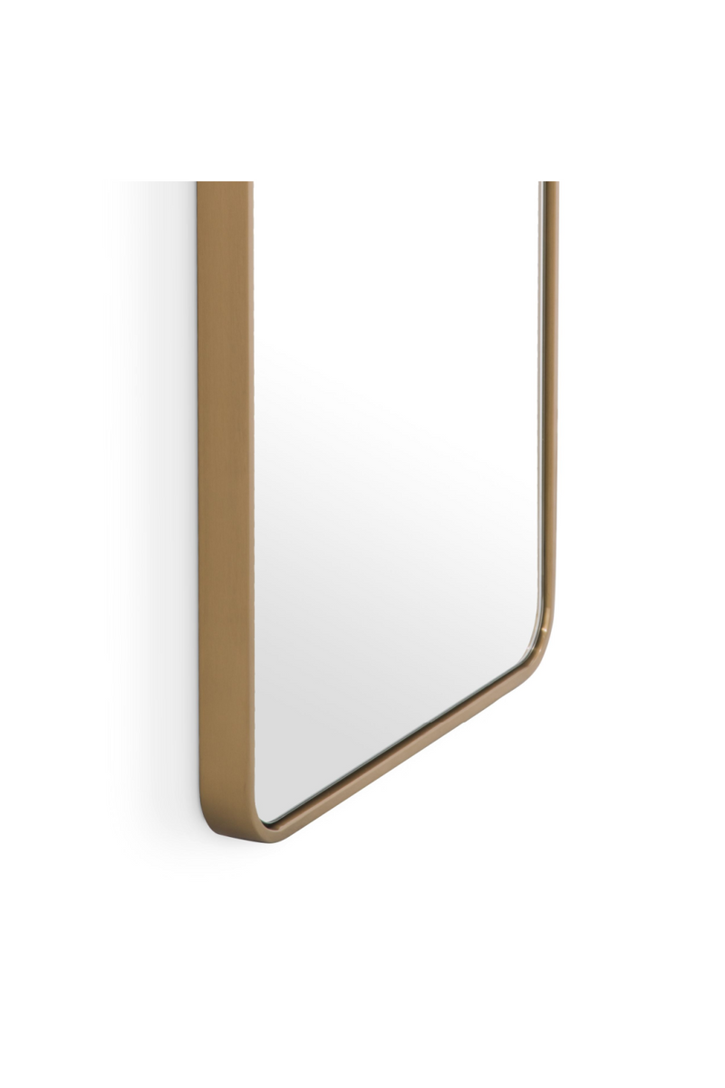 Miroir rectangulaire en laiton | Eichholtz Solano | Meubleluxe.fr