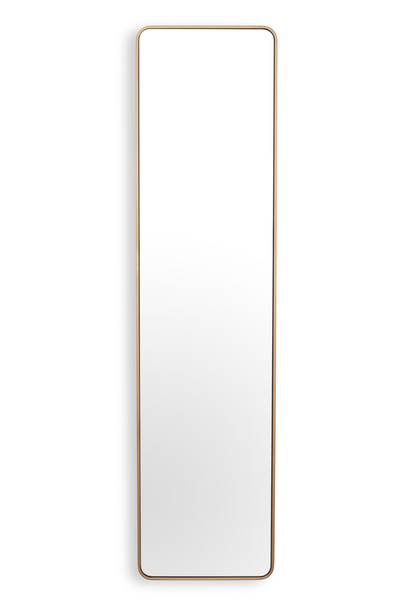 Miroir rectangulaire en laiton | Eichholtz Solano | Meubleluxe.fr
