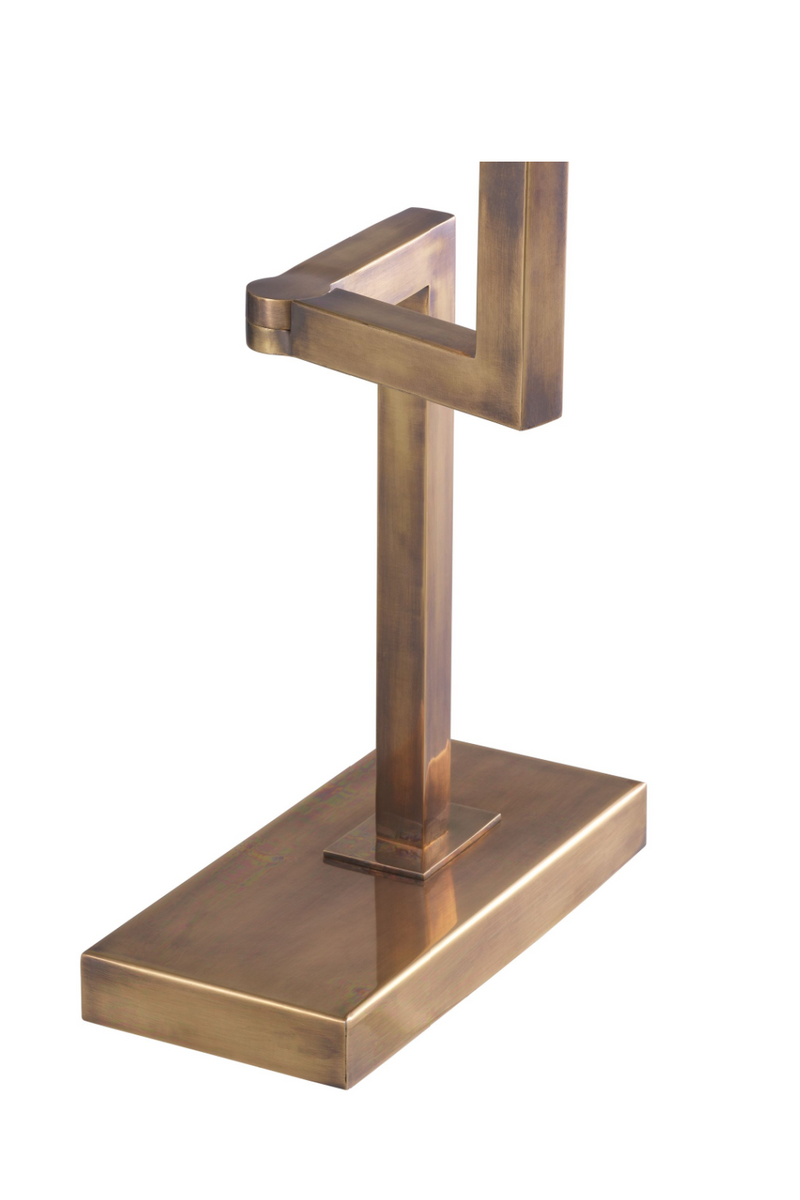 Lampe de table en laiton | Eichholtz Cambell | Meubleluxe.fr