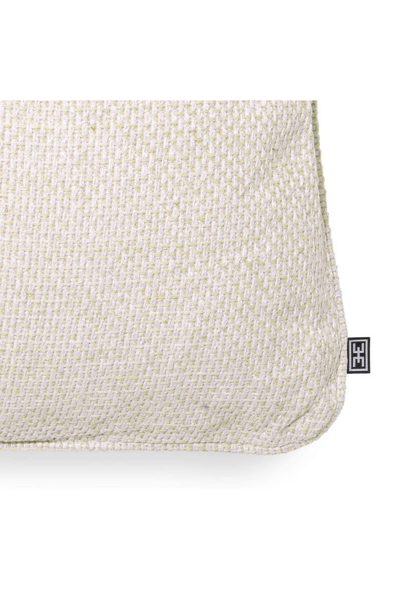 Coussin carré en tissu blanc | Eichholtz Pausa S | Meubleluxe.fr