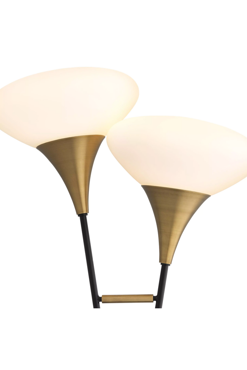 Lampe de table en laiton brossé | Eichholtz Duco | Meubleluxe.fr