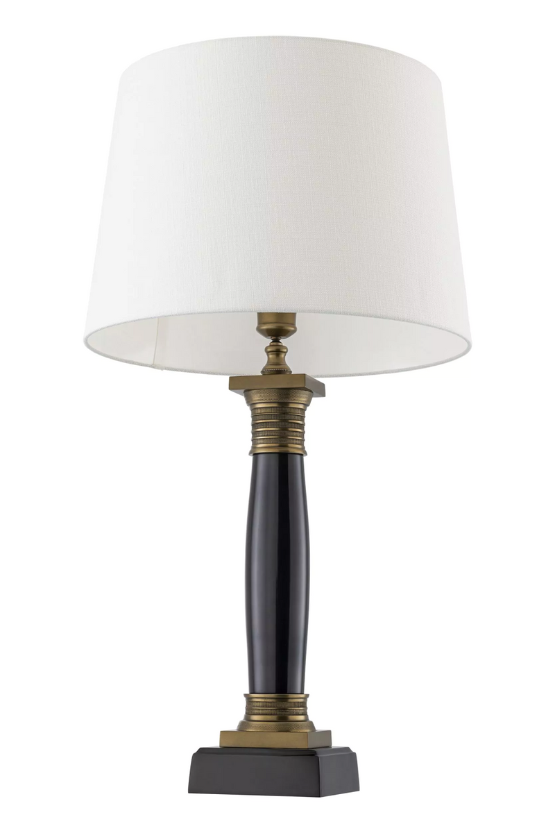 Lampe de table en laiton vieilli | Eichholtz Napoleon | Meubleluxe.fr