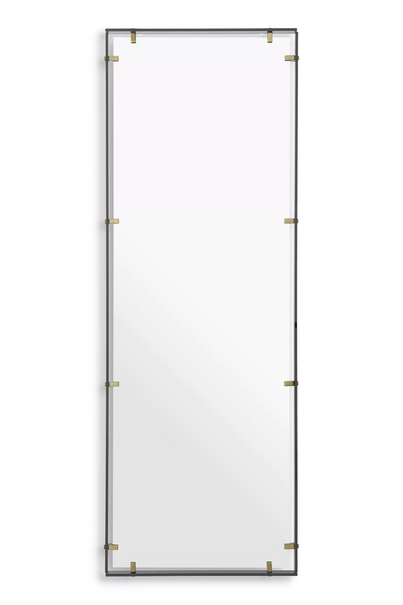 Miroir rectangulaire en verre fumé | Eichholtz Verona L | Meubleluxe.fr 