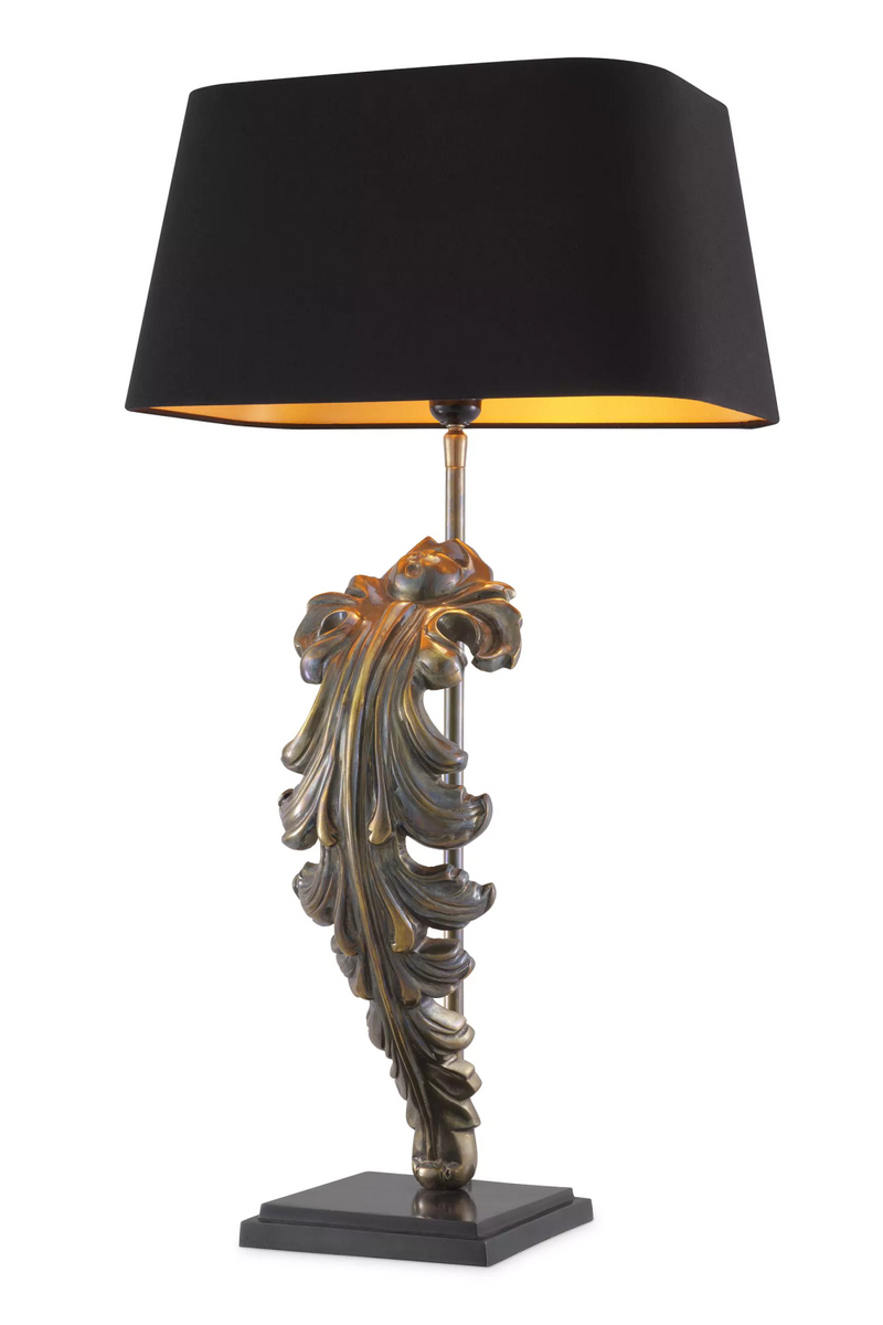 Lampe de table en laiton vieilli | Eichholtz Beau Site | Meubleluxe.fr
