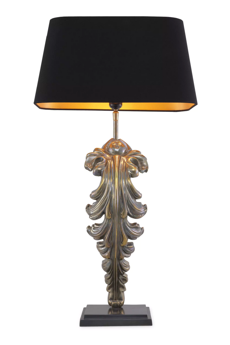 Lampe de table en laiton vieilli | Eichholtz Beau Site | Meubleluxe.fr