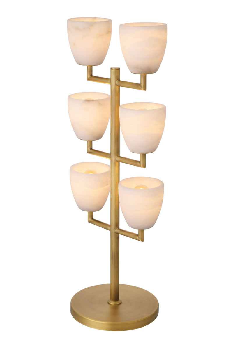 Lampe de table en laiton doré | Eichholtz Valerius | Meubleluxe.fr