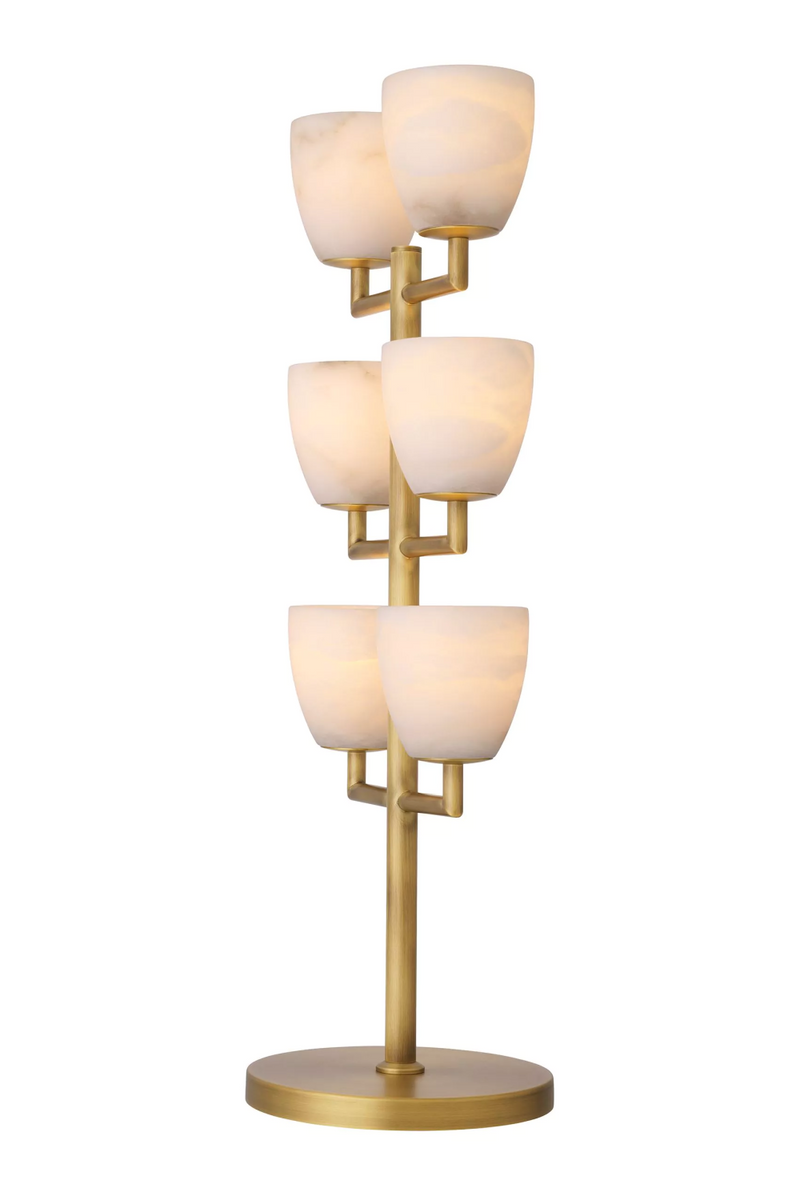 Lampe de table en laiton doré | Eichholtz Valerius | Meubleluxe.fr