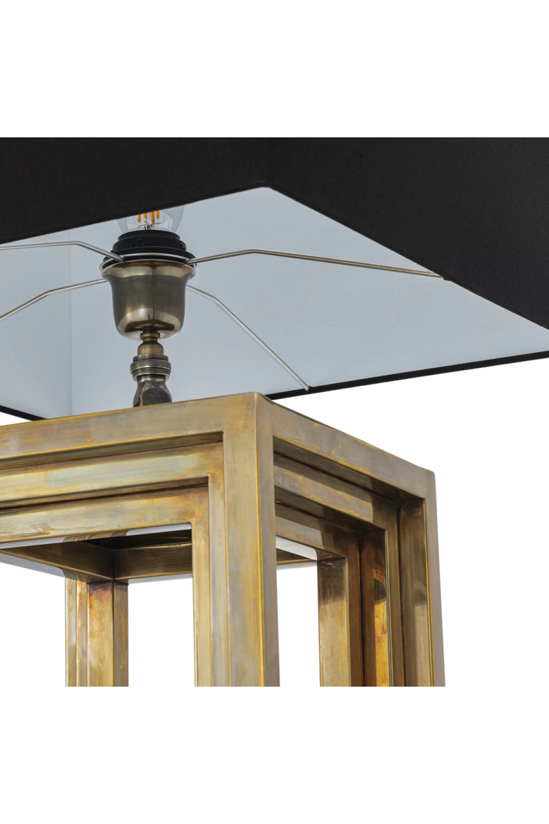 Lampe de table en laiton | Eichholtz Menaggio | Meubleluxe.fr 