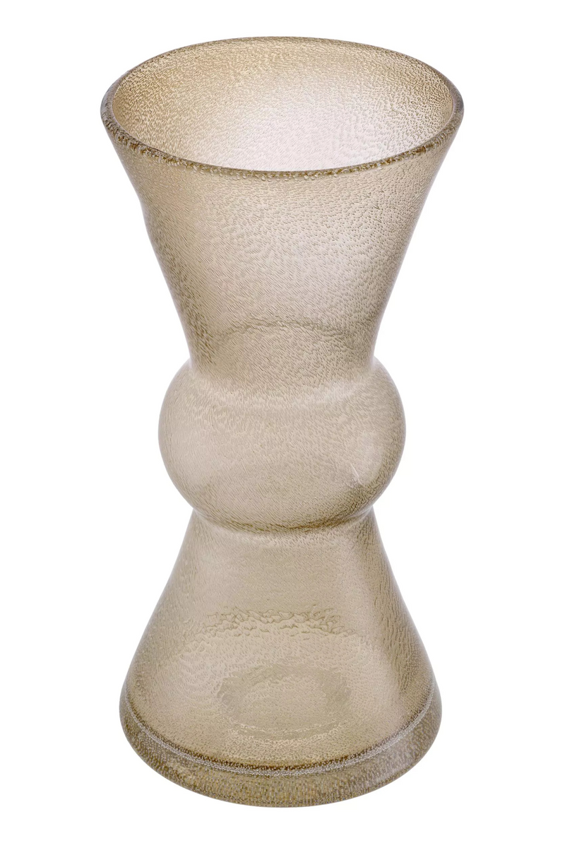 Vase en verre soufflé marron | Eichholtz Axa | Meubleluxe.fr
