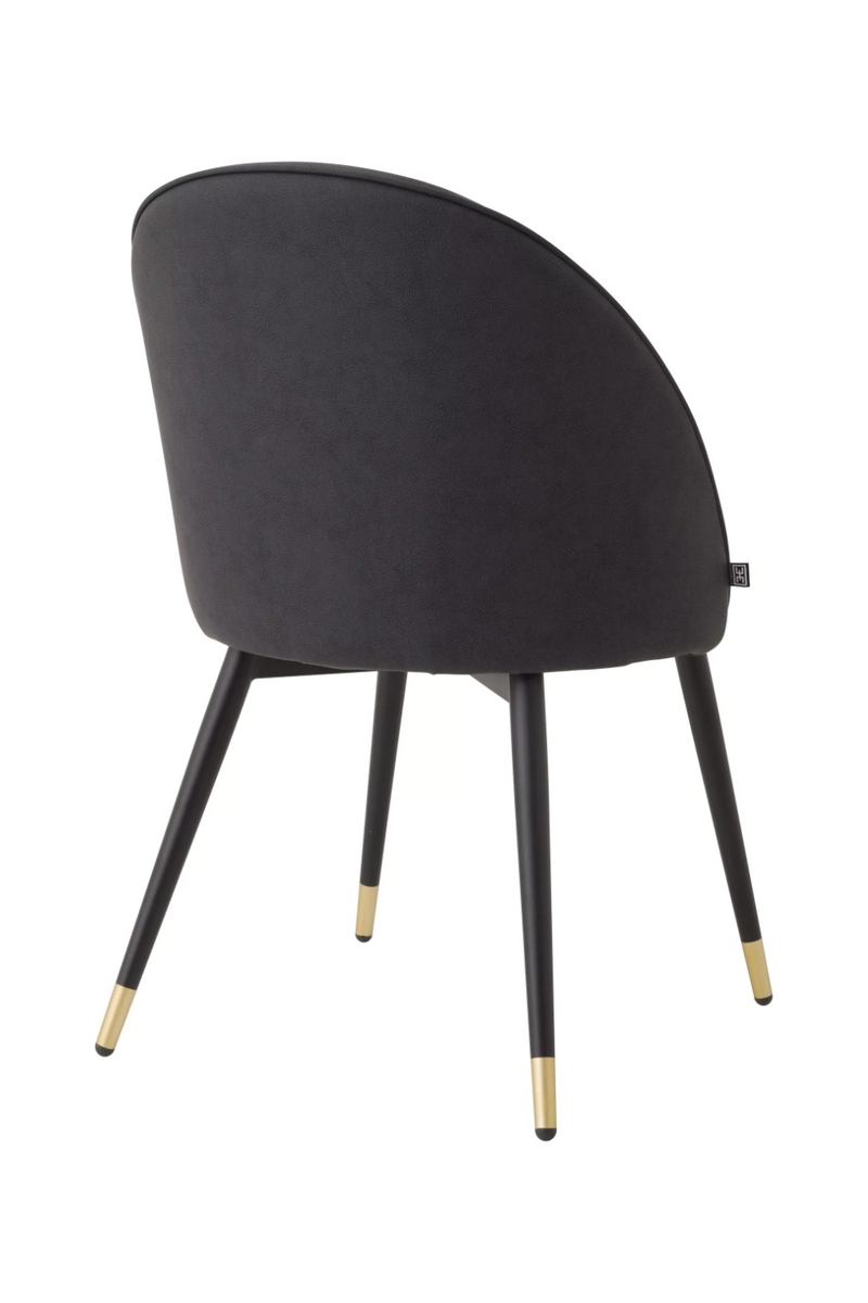Chaise de salle à manger gris foncé (lot de 2) | Eichholtz Cooper | Meubleluxe.fr