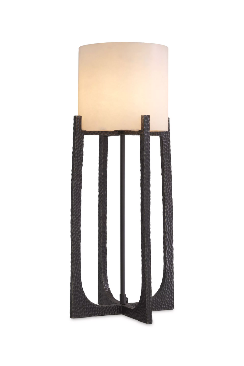 Lampe de table en albâtre et bronze | Eichholtz Fraser L | Meubleluxe.fr