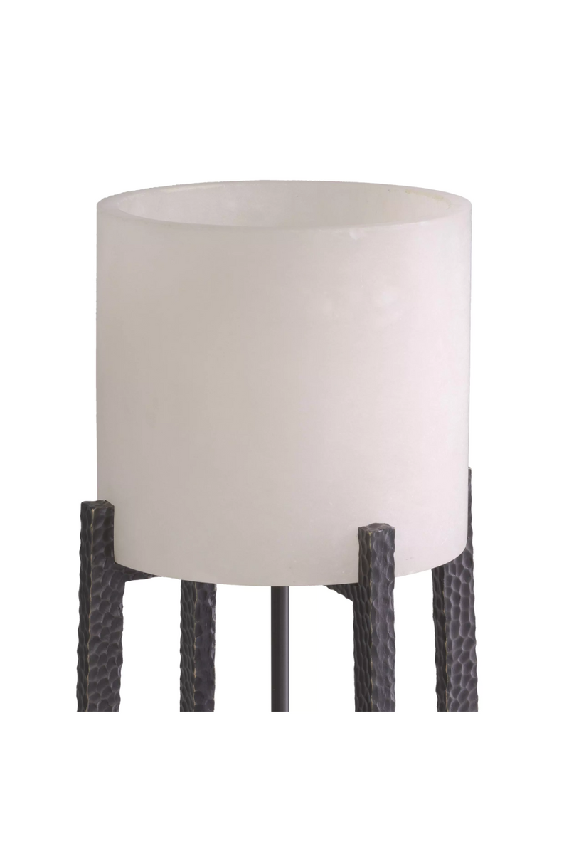 Lampe de table en albâtre et bronze | Eichholtz Fraser L | Meubleluxe.fr