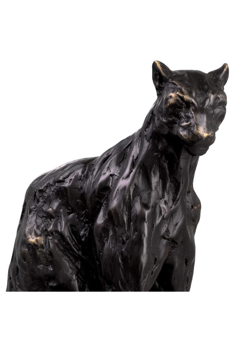 Statue de panthère en bronze | Eichholtz Panther | Meubleluxe.fr