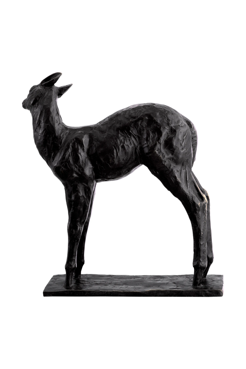 Statue de biche en bronze | Eichholtz Deer | Meubleluxe.fr