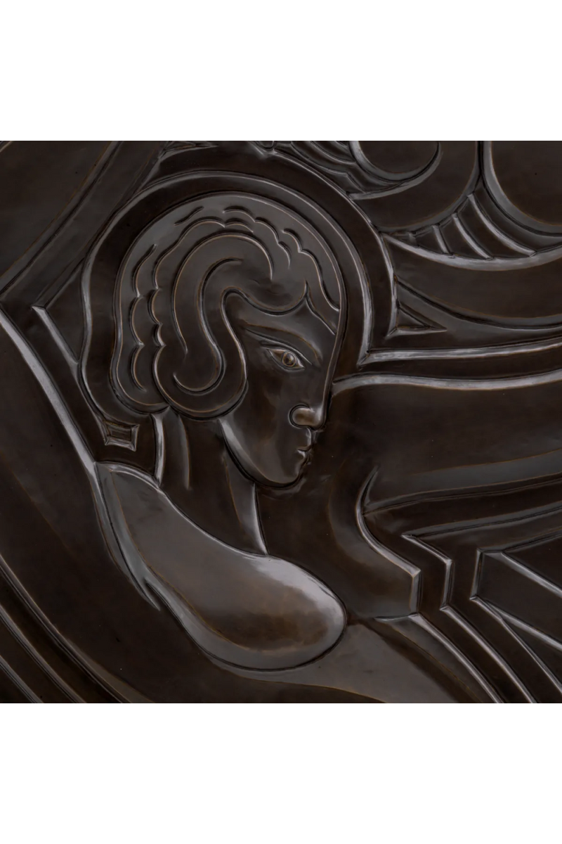 Objet décoratif mural en bronze | Eichholtz Folies Bergères | Meubleluxe.fr