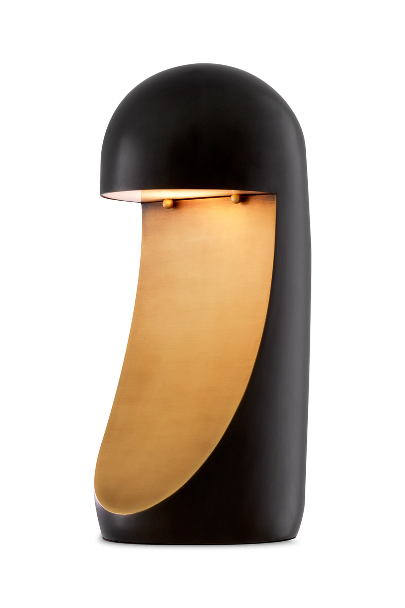 Lampe de table en bronze et laiton vieilli | Eichholtz Arion | Meubleluxe.fr