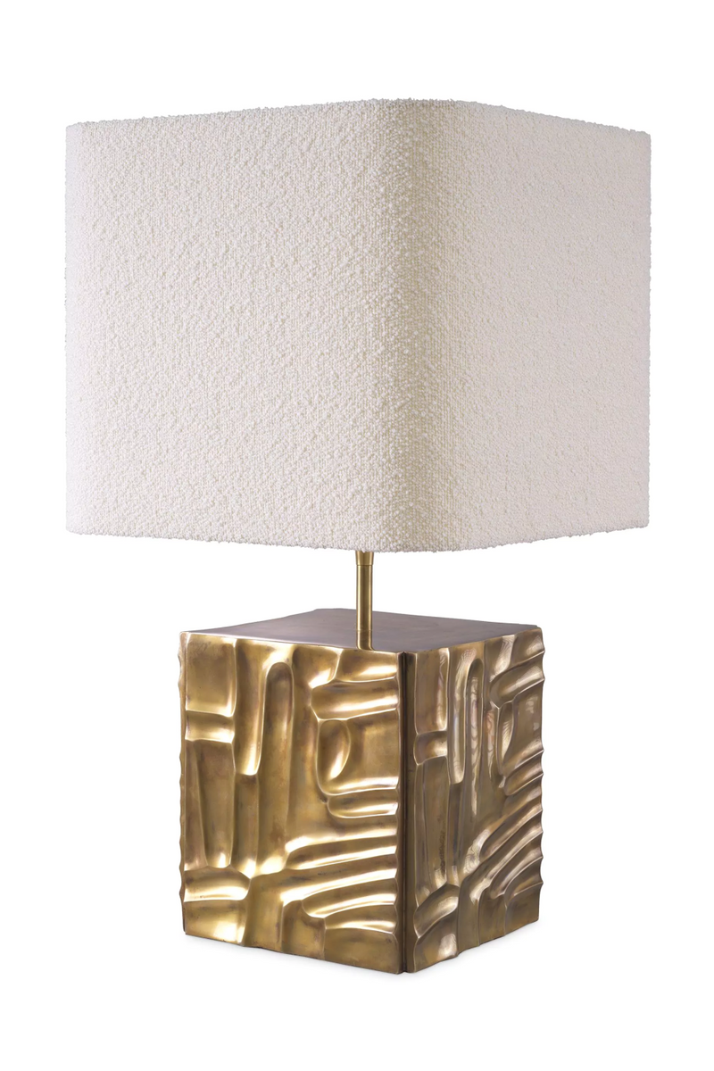 Lampe de table artistique en laiton vieilli | Eichholtz Oregon | Meubleluxe.fr