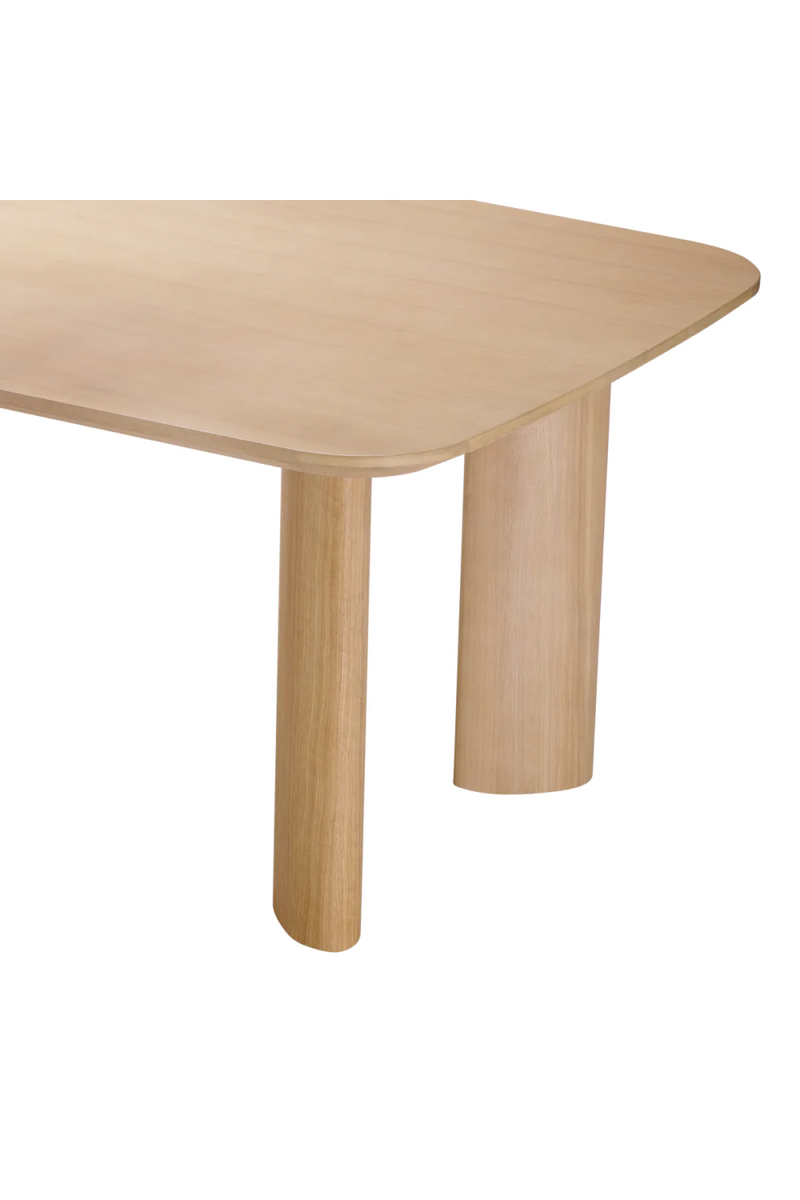 Table de salle à manger en chêne naturel | Eichholtz Harmonie L | Meubleluxe.fr