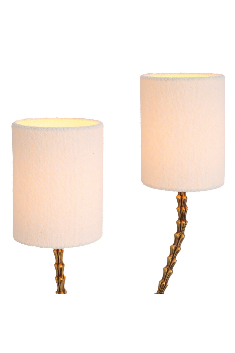 Lampe de table en laiton vieilli | Eichholtz Forenza | Meubleluxe.fr