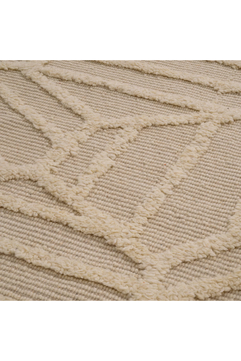 Tapis ivoire 100% laine 300 x 400 cm | Eichholtz San Juan | Meubleluxe.fr
