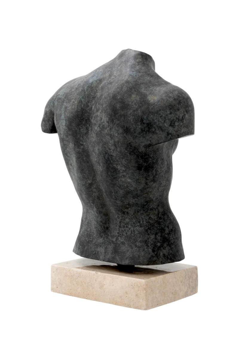 Statue en marbre et en bronze | Eichholtz Aristo | Meubleluxe.fr