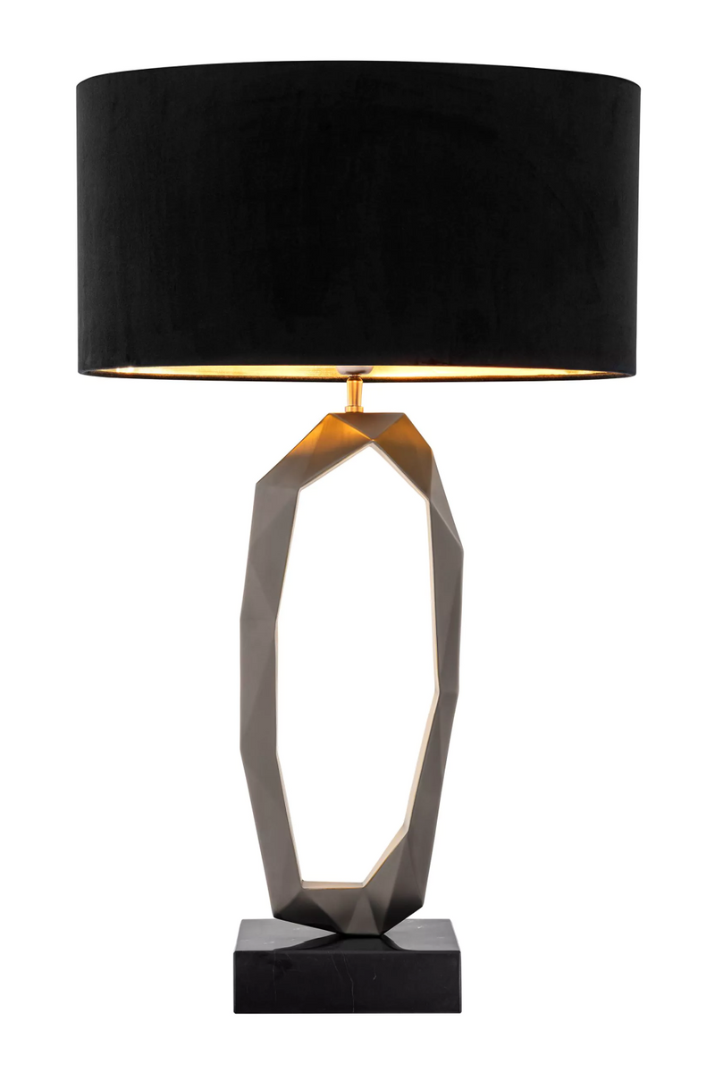Lampe de table en laiton vieilli et bronze | Eichholtz Santos | Meubleluxe.fr