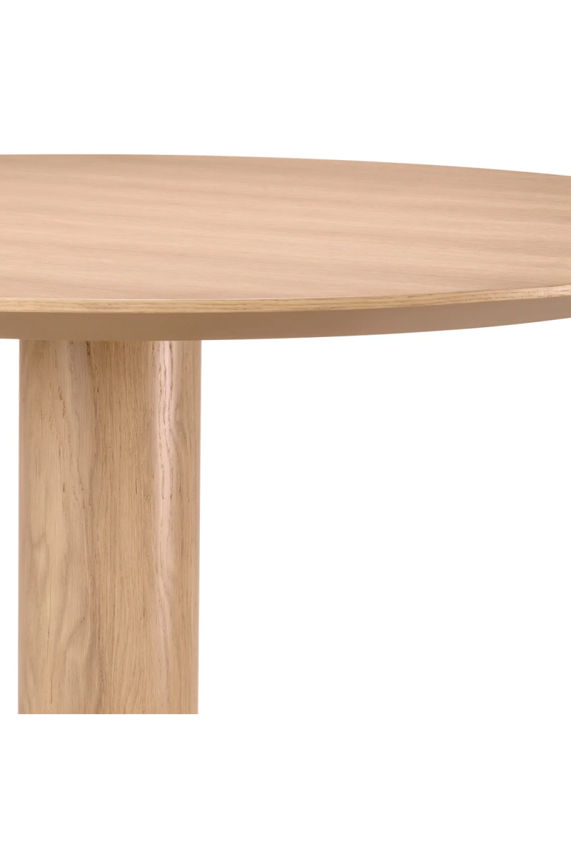 Table de salle à manger en chêne naturel | Eichholtz Astro | Meubleluxe.fr