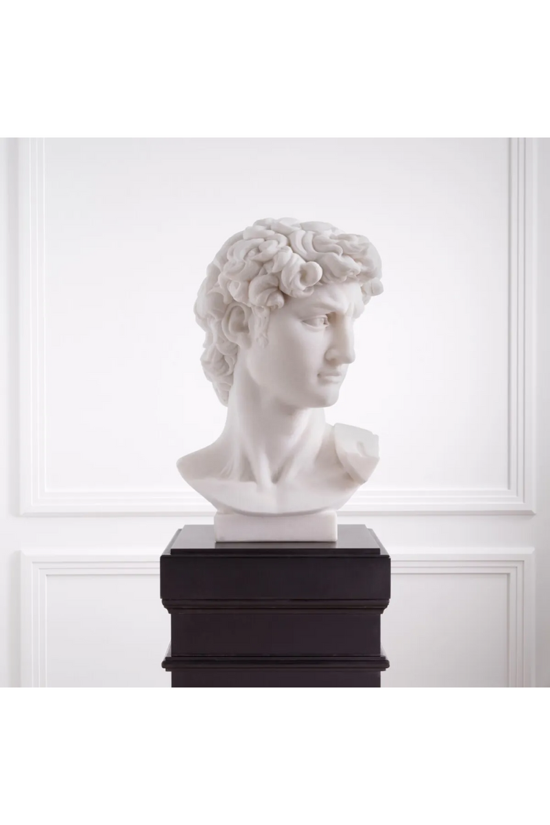 Statue en marbre blanc | Eichholtz David | Meubleluxe.fr
