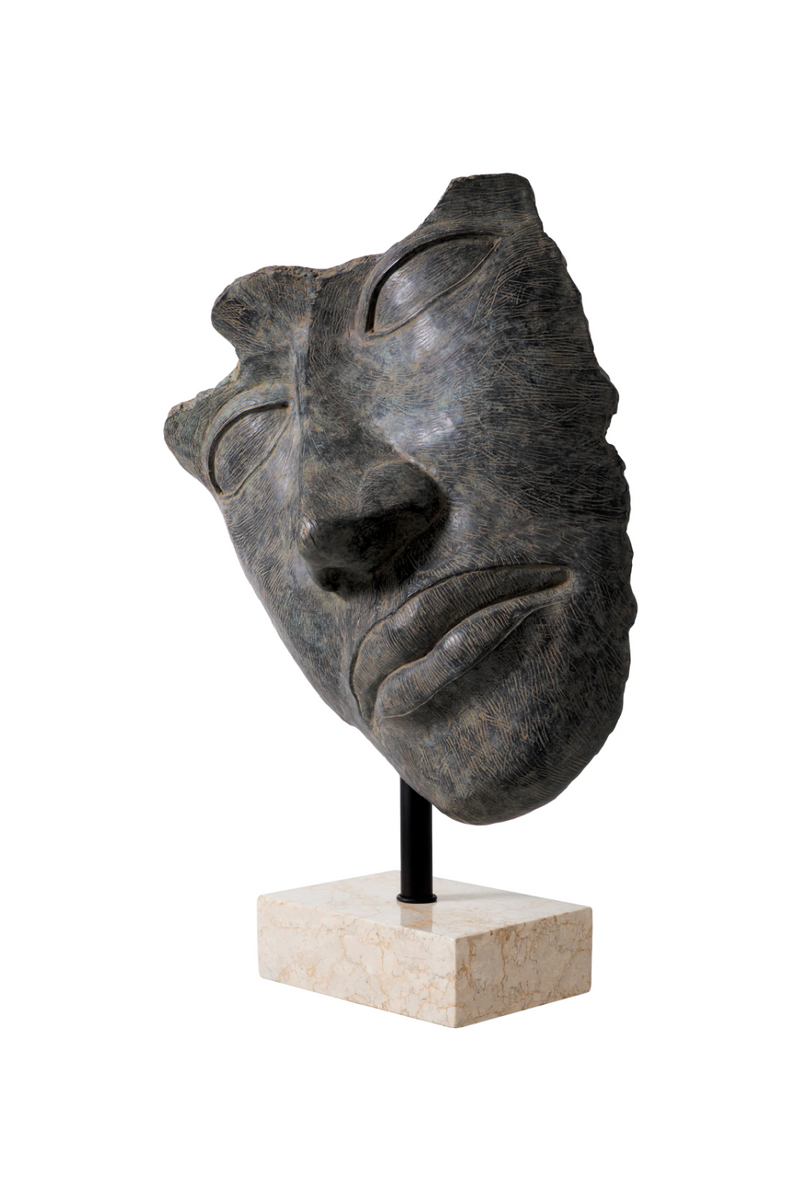 Statue en marbre et en bronze | Eichholtz Heros | Meubleluxe.fr