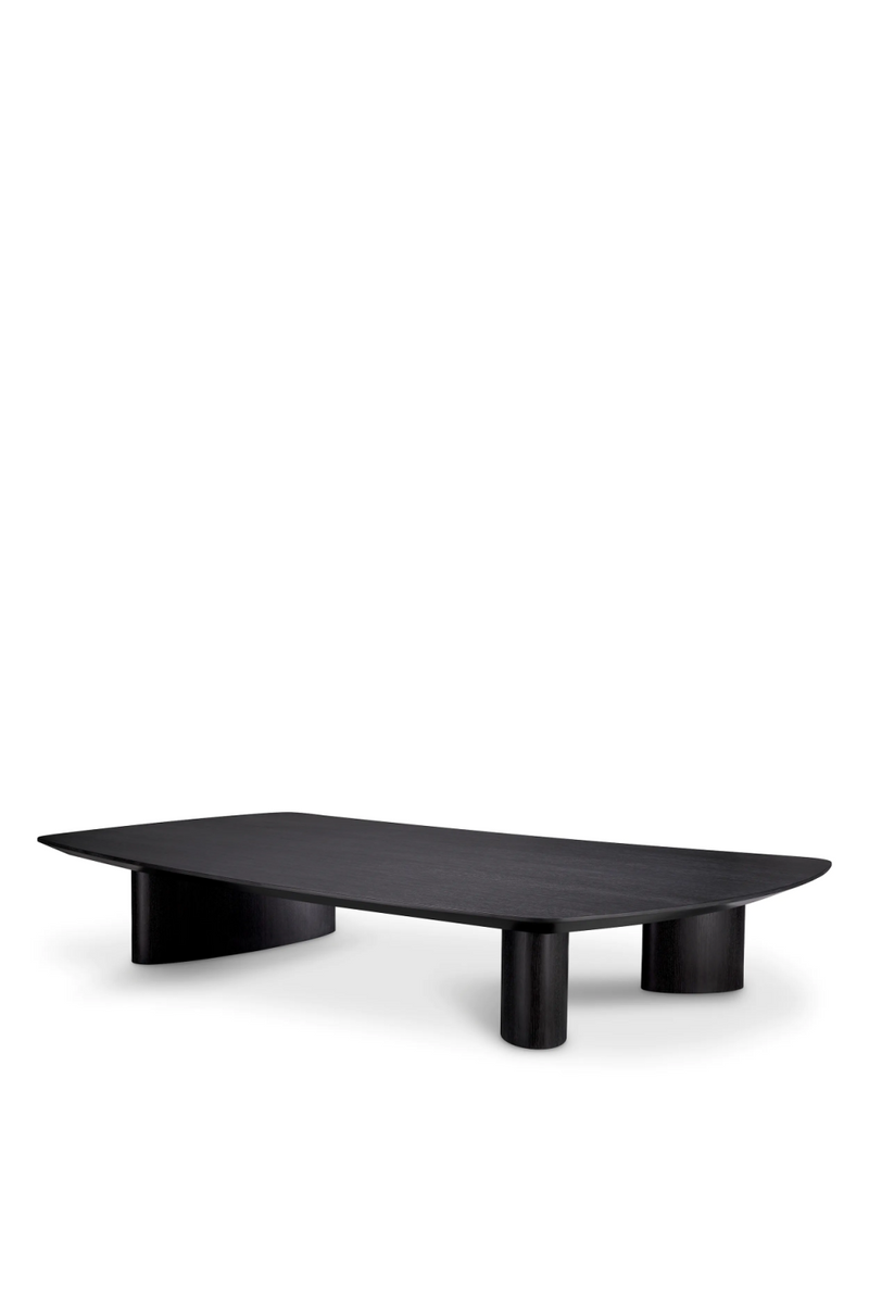 Table basse en bois noir | Eichholtz Bergman | Meubleluxe.fr