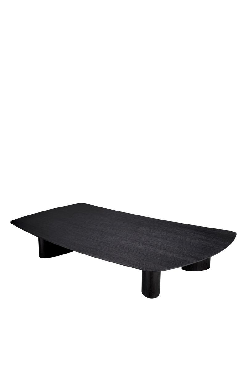 Table basse en bois noir | Eichholtz Bergman | Meubleluxe.fr