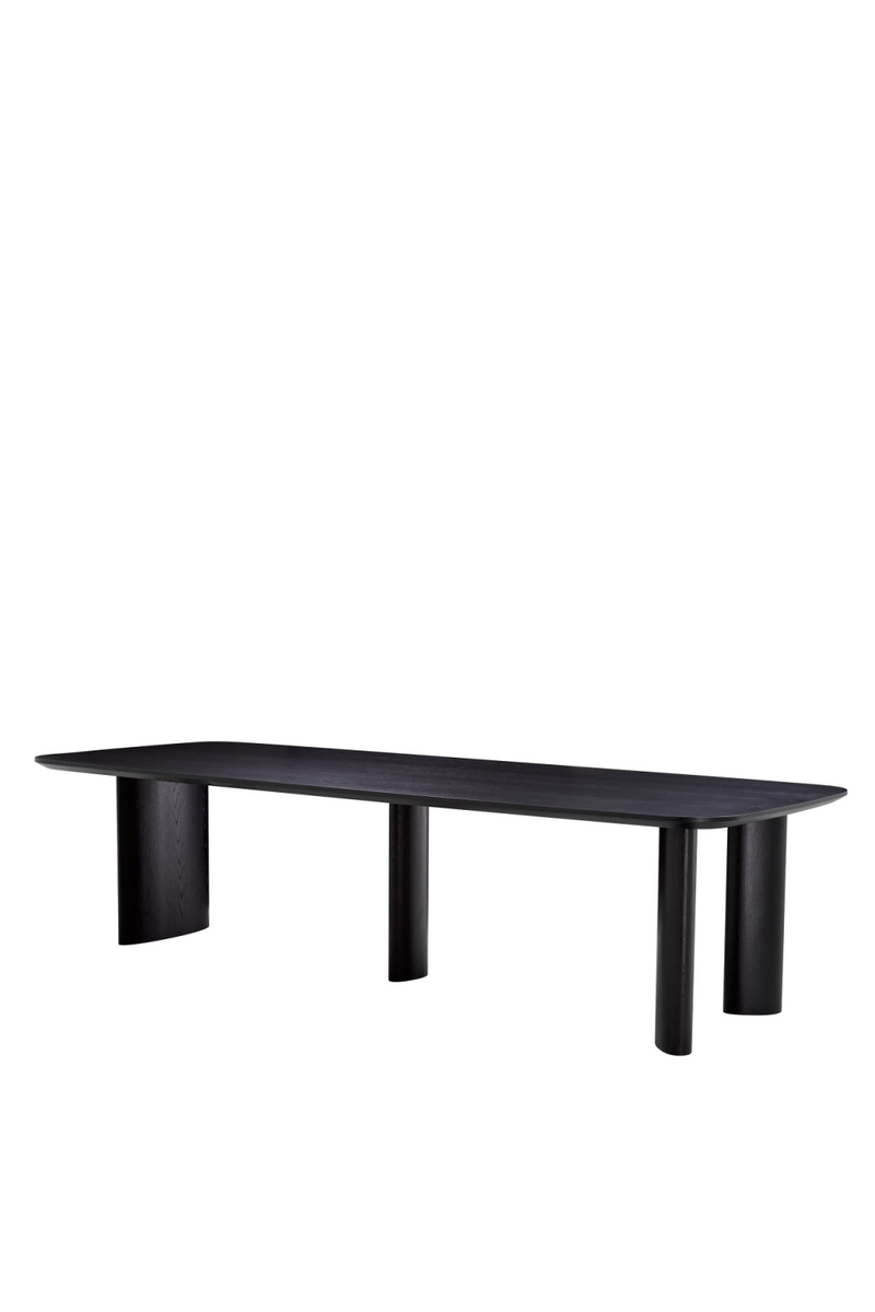 Table de salle à manger en chêne noir | Eichholtz Harmonie L | Meubleluxe.fr