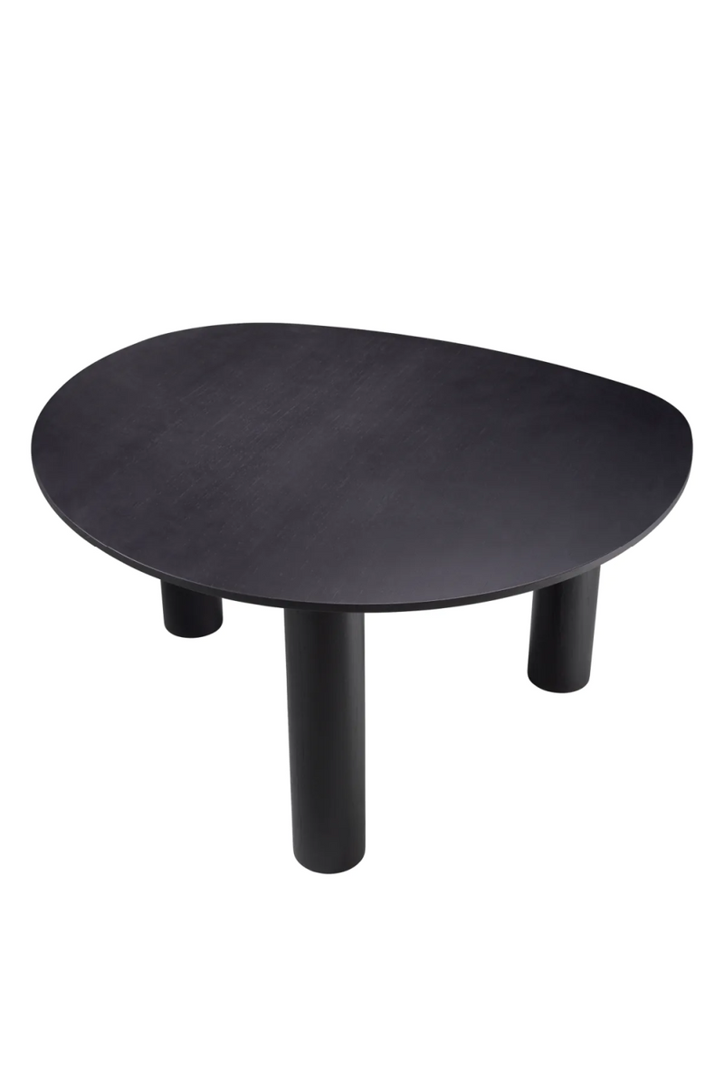 Table de salle à manger en chêne noir | Eichholtz Lombardo | Meubleluxe.fr