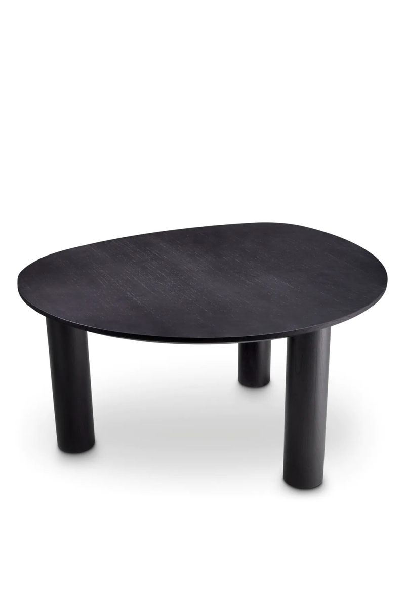 Table de salle à manger en chêne noir | Eichholtz Lombardo | Meubleluxe.fr