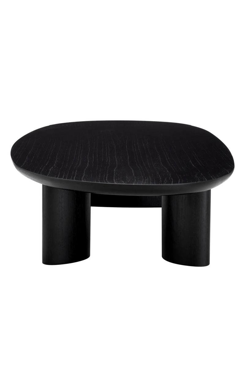 Table basse en bois noir | Eichholtz Lindner | Meubleluxe.fr
