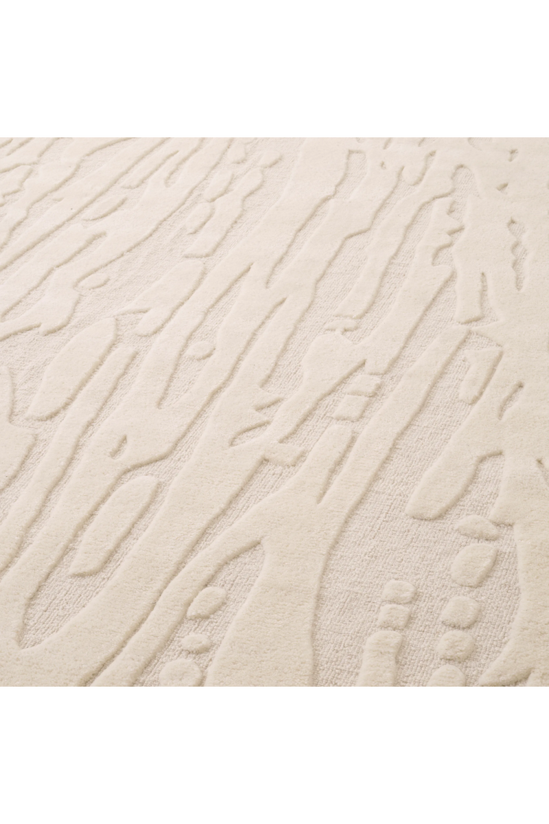 Tapis ivoire en laine 200 x 300 cm | Eichholtz Zenon | Meubleluxe.fr
